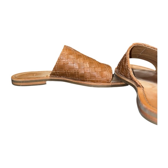 Frye Brown Woven Leather Sandals – Size 7 - Picture 4 of 7